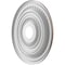 Ekena Millwork Cole PVC Medallion (Canopies up to 5 1/8"), 19"OD x 3 1/2"ID x 1"P, Universal Aged Metallic Rust CMP19CODRU - alternate 2